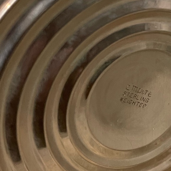 Vintage Sterling weighted candlesticks EMPIRE SET OF 2 - Picture 5 of 5